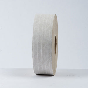 Water-Activated Reinforced Tape, White - 3"