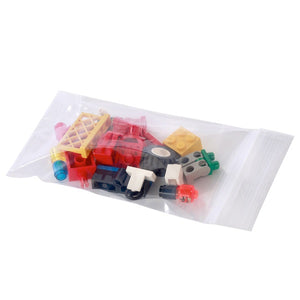 Small Reclosable Poly Bags - 2"-5" widths (case/1000)
